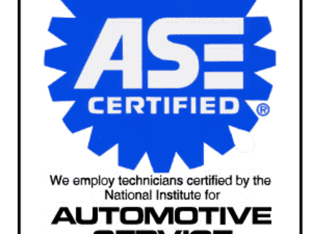 Ase Certified Sign ASE Certified Technicians Nolan's Auto Service