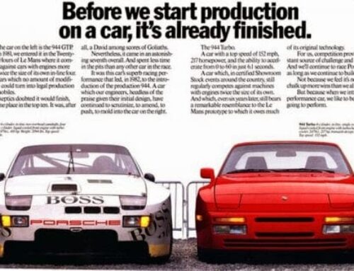 5 Cool Vintage Ads for the Porsche 944 Turbo