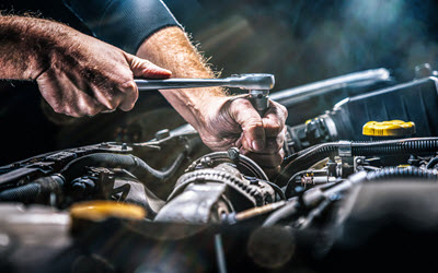 Mercedes V12 Engine Repair