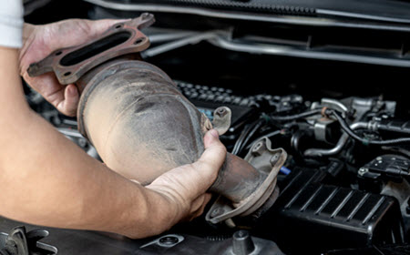 Land Rover Catalytic Converter Check