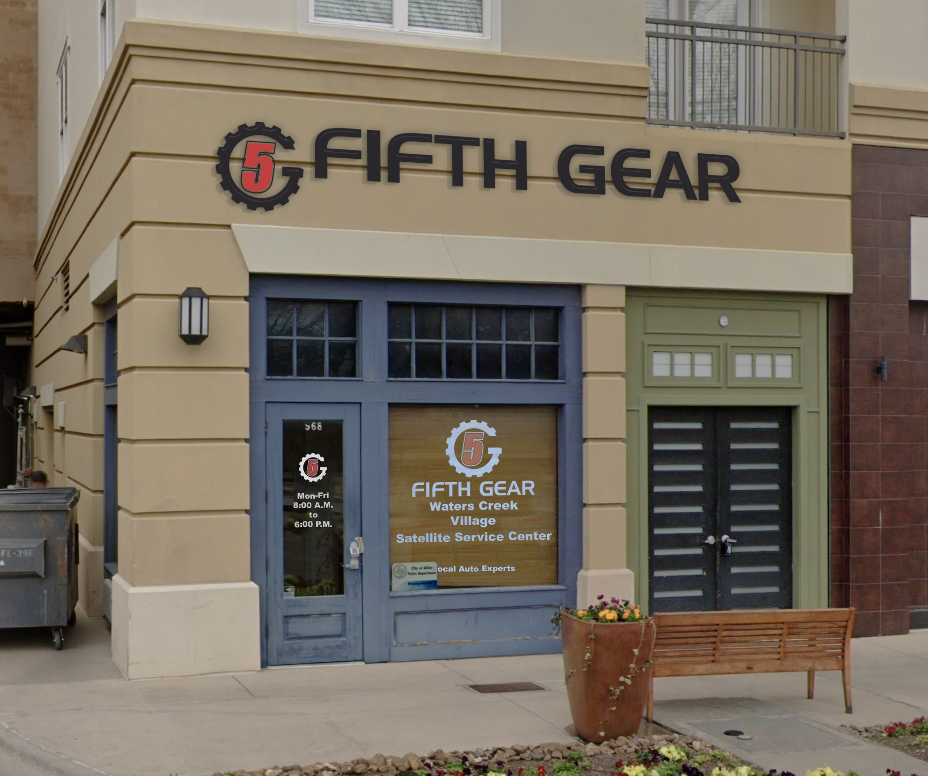 Fifth Gear Automotive Repair shop exterior in Allen, TX