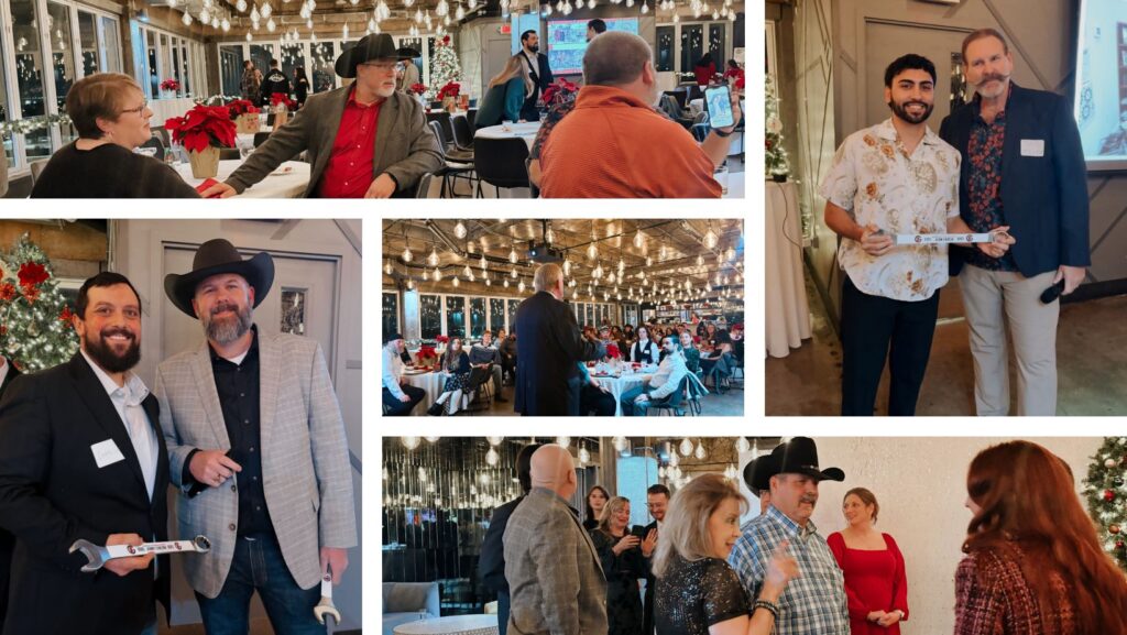 Fifth Gear Automotive Repair Christmas Party in Sunago Bell, Denton, TX