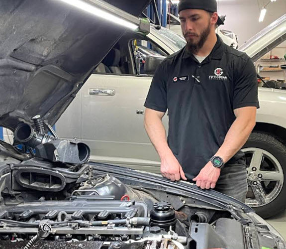 Engine Inspection At Fifth Gear Automotive