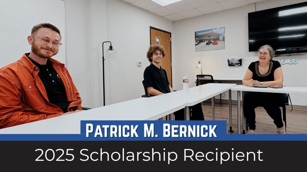 Fifth-Gear-Automotive-Patrick-M.-Bernick-Scholarship-Recipient-Cole-Brown-Meets-the-Bernick-Family