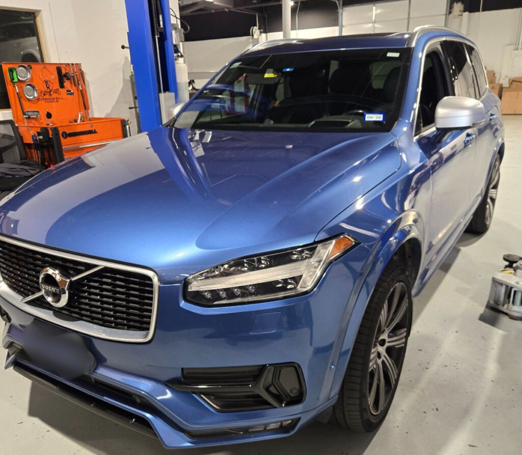 Volvo in a Fifth Gear Automotive Repair shop
